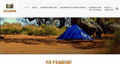 Desktop Screenshot of gocampingaustralia.com